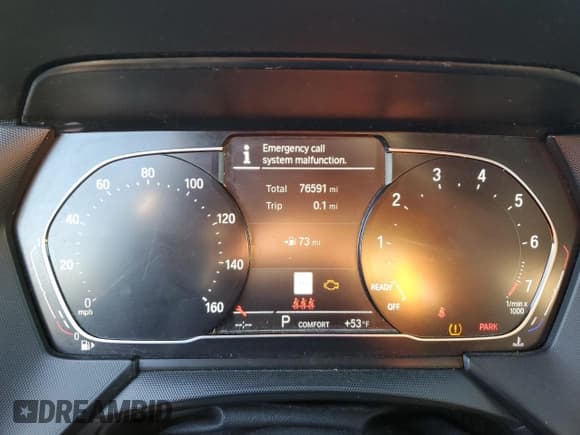 ✅ 2020 BMW 2 Series 228i xDrive • VIN: WBA73AK07L7F93117 • Lot: 80862194. Listed on Copart with 76,591 mi. Free auction sales archive from the USA and detailed vehicle history report at DreamBid. Image 9.