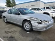 ✅ 2001 Chevrolet Monte Carlo LS • VIN: 2G1WW12EX19197315 • Lot: 92113115. Listed on Copart with 50,473 mi. Free auction sales archive from the USA and detailed vehicle history report at DreamBid. Image 4.