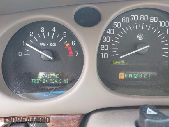 ✅ 2000 Buick LeSabre Limited • VIN: 1G4HR54K7YU321650 • Lot: 42295149. Listed on IAAI with 207,417 mi. Free auction sales archive from the USA and detailed vehicle history report at DreamBid. Image 7.