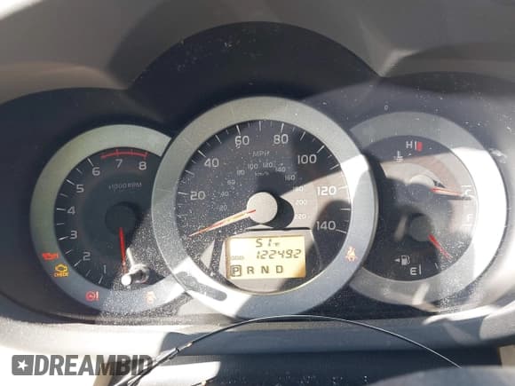 ✅ 2010 Toyota RAV4 • VIN: 2T3ZF4DV0AW031409 • Lot: 43686455. Listed on IAAI with 122,492 mi. Free auction sales archive from the USA and detailed vehicle history report at DreamBid. Image 7.