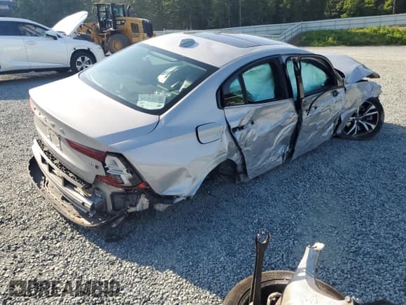 ✅ 2023 Volvo S60 Core Dark Theme • VIN: 7JRL12TV7PG239769 • Lot: 65439255. Listed on Copart with Not provided. Free auction sales archive from the USA and detailed vehicle history report at DreamBid. Image 3.