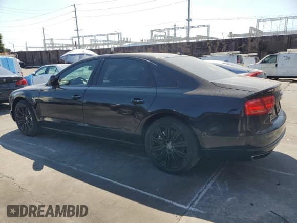 ✅ 2013 Audi A8 4.0L • VIN: WAUR2AFD4DN020758 • Лот: 80520365. Опубликован ранее на Copart с пробегом 149 817 миль. Бесплатный доступ к архиву аукционных продаж из США и подробный отчёт об истории автомобиля на DreamBid. Изображение 2.