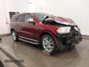 ✅ 2016 Dodge Durango Citadel • VIN: 1C4RDJEG8GC393410 • Lot: 42168748. Listed on IAAI with 66,005 mi. Free auction sales archive from the USA and detailed vehicle history report at DreamBid. Image 1.