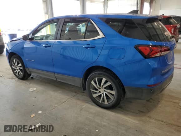 2024 Chevrolet Equinox LT with VIN 3GNAXUEG0RL120675, listed as a Copart auction lot 70663215 with 9,144 mi miles and Salvage title. Bid and sale history available at DreamBid. Image 2.