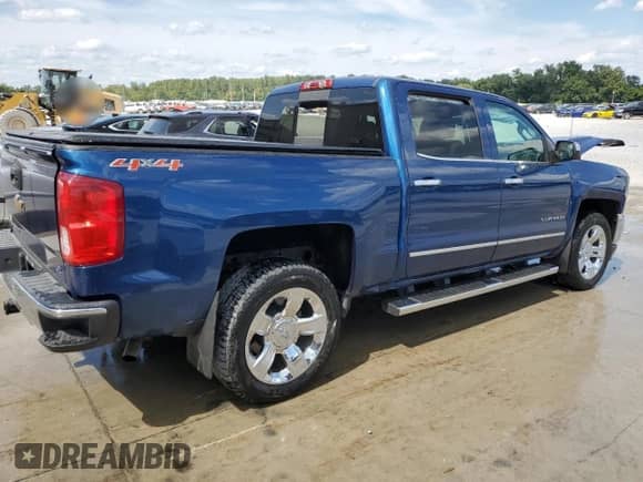2017 Chevrolet Silverado 1500 LTZ with VIN 3GCUKSEC4HG107134, listed as a Copart auction lot 70413405 with 79,658 mi miles and Salvage title. Bid and sale history available at DreamBid. Image 3.