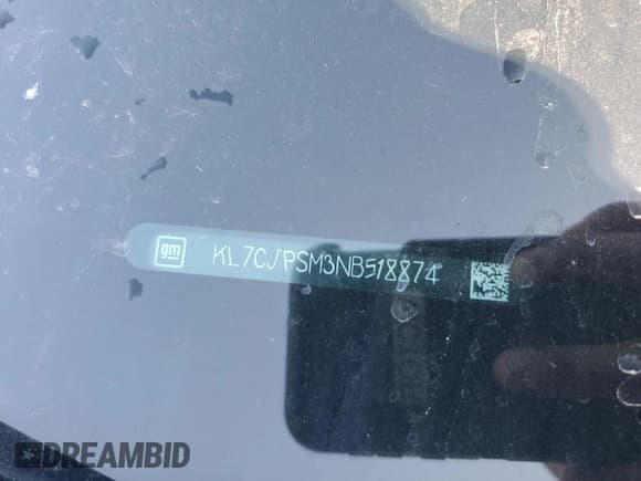 ✅ 2022 Chevrolet Trax LT • VIN: KL7CJPSM3NB518874 • Лот: 91613335. Опубликован ранее на Copart с пробегом 22 960 миль. Бесплатный доступ к архиву аукционных продаж из США и подробный отчёт об истории автомобиля на DreamBid. Изображение 12.