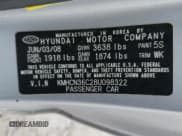 ✅ 2008 Hyundai Accent SE • VIN: KMHCN36C28U098322 • Лот: 85439204. Опубликован ранее на Copart с пробегом 73 280 миль. Бесплатный доступ к архиву аукционных продаж из США и подробный отчёт об истории автомобиля на DreamBid. Изображение 14.