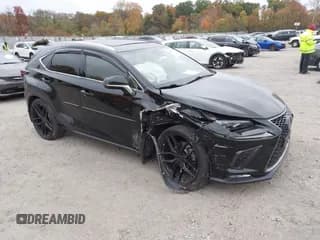 ✅ 2021 Lexus NX 300 F Sport • VIN: JTJSARDZ2M2238555 • Lot: 43559978. Listed on IAAI with 39,731 mi. Free auction sales archive from the USA and detailed vehicle history report at DreamBid. Image 1.