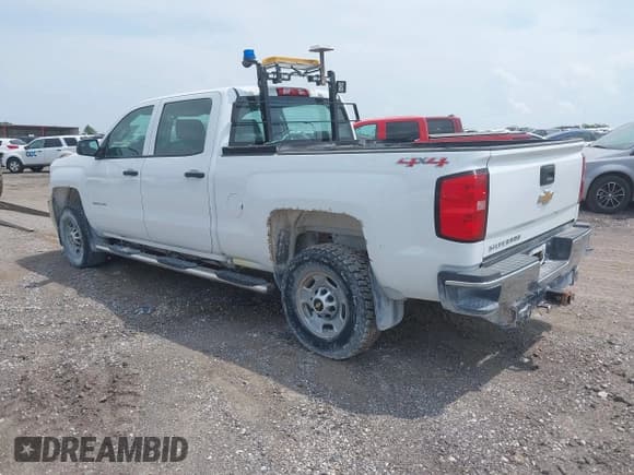 ✅ 2017 Chevrolet Silverado 2500HD Work Truck • VIN: 1GC1KUEY0HF217335 • Lot: 42310735. Listed on IAAI with 107,781 mi. Free auction sales archive from the USA and detailed vehicle history report at DreamBid. Image 3.