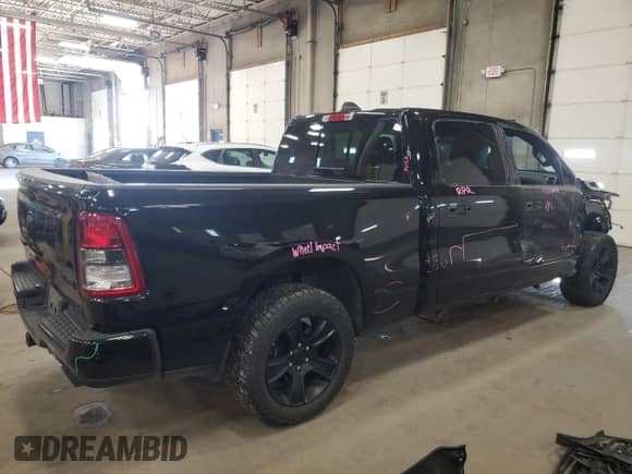 2020 Ram 1500 Big Horn с VIN 1C6SRFMT4LN324413, выставлен на аукционе Copart как лот 90345205 с пробегом 142 578 миль миль и Списание • Salvage title. История ставок и продаж доступна на DreamBid. Изображение 3.