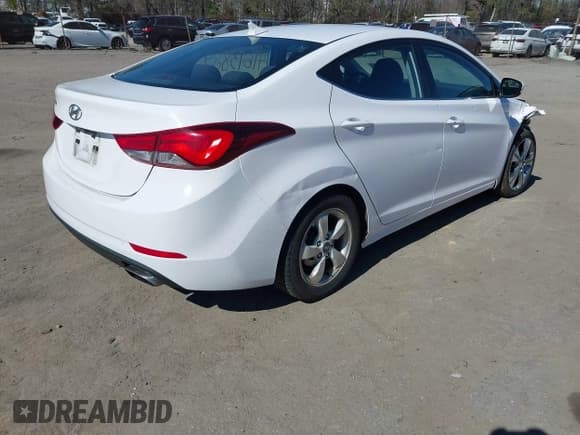 ✅ 2016 Hyundai Elantra Sport • VIN: KMHDH4AH1GU485625 • Lot: 41693889. Listed on IAAI with 201,507 mi. Free auction sales archive from the USA and detailed vehicle history report at DreamBid. Image 4.