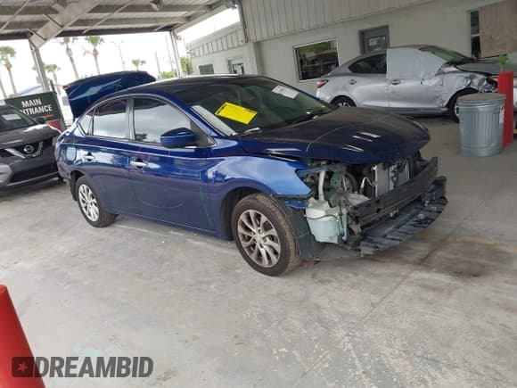 ✅ 2019 Nissan Sentra SV • VIN: 3N1AB7AP6KY436575 • Lot: 43340731. Wystawiony na IAAI z przebiegiem 127 411 mil. Bezpłatny archiwum sprzedaży aukcyjnych z USA i szczegółowy raport historii pojazdu na DreamBid. Zdjęcie 1.