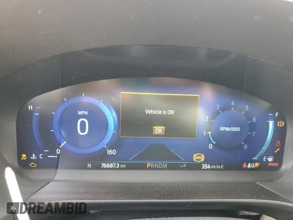 ✅ 2020 Ford Escape Titanium • VIN: 1FMCU9J97LUB29123 • Lot: 52512255. Listed on Copart with 76,687 mi. Free auction sales archive from the USA and detailed vehicle history report at DreamBid. Image 9.