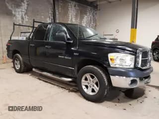 ✅ 2007 Dodge 1500 SLT • VIN: 1D7HU18227S143166 • Лот: 52210244. Опубликован ранее на Copart с пробегом 135 048 миль. Бесплатный доступ к архиву аукционных продаж из США и подробный отчёт об истории автомобиля на DreamBid. Изображение 4.