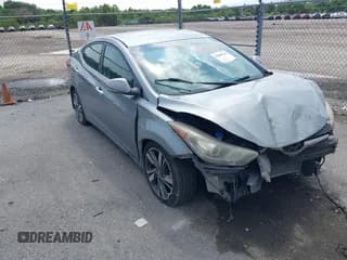 ✅ 2015 Hyundai Elantra SE • VIN: KMHDH4AE3FU425057 • Lot: 42880338. Listed on IAAI with 109,415 mi. Free auction sales archive from the USA and detailed vehicle history report at DreamBid. Image 1.