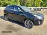 2014 Hyundai Tucson SE z VIN KM8JU3AG6EU848062, wystawiony jako Copart lot #85165175 z przebiegiem 88 127 mil mil oraz Czysty tytuł • Clean title. Historia ofert i sprzedaży dostępna na DreamBid. Obrazek 4.