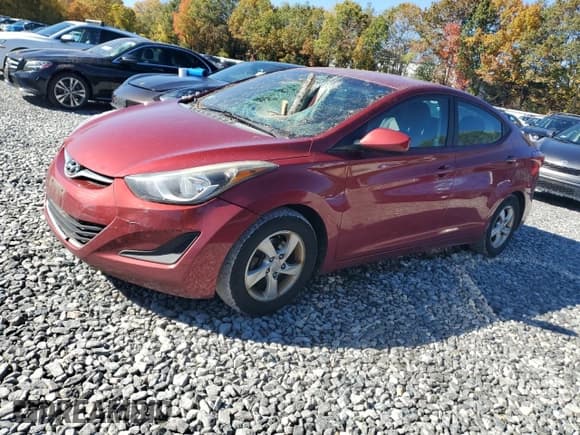 ✅ 2015 Hyundai Elantra SE • VIN: 5NPDH4AE4FH547733 • Lot: 87305515. Listed on Copart with 113,525 mi. Free auction sales archive from the USA and detailed vehicle history report at DreamBid. Image 1.