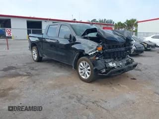 ✅ 2022 Chevrolet Silverado 1500 Custom • VIN: 3GCPYBEK5NG176980 • Lot: 41860805. Wystawiony na IAAI z przebiegiem 104 807 mil. Bezpłatny archiwum sprzedaży aukcyjnych z USA i szczegółowy raport historii pojazdu na DreamBid. Zdjęcie 1.