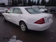 ✅ 2000 Mercedes-Benz S 320/430/500 • VIN: WDBNG70J2YA124097 • Lot: 43793623. Listed on IAAI with Not provided. Free auction sales archive from the USA and detailed vehicle history report at DreamBid. Image 3.