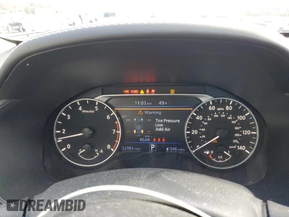 ✅ 2023 Nissan Altima SR • VIN: 1N4BL4CW4PN408592 • Lot: 85436855. Listed on Copart with 32,983 mi. Free auction sales archive from the USA and detailed vehicle history report at DreamBid. Image 9.