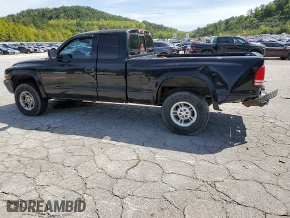 1998 Dodge Dakota SLT with VIN 1B7GG22Y6WS744109, listed as a Copart auction lot 71273154 with 155,566 mi miles and Salvage title. Bid and sale history available at DreamBid. Image 2.