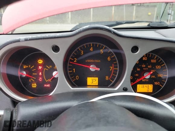 ✅ 2006 Nissan 350Z Grand Touring • VIN: JN1AZ36A26M457246 • Lot: 71526105. Listed on Copart with 116,467 mi. Free auction sales archive from the USA and detailed vehicle history report at DreamBid. Image 9.