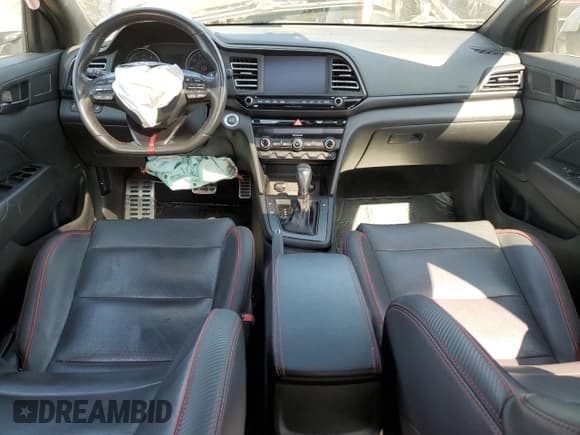 ✅ 2019 Hyundai Elantra Sport • VIN: KMHD04LB1KU819824 • Lot: 80226955. Listed on Copart with 87,970 mi. Free auction sales archive from the USA and detailed vehicle history report at DreamBid. Image 8.