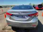 2014 Hyundai Elantra SE z VIN KMHDH4AE3EU206663, wystawiony jako Copart lot #80741135 z przebiegiem 92 126 mil mil oraz Szkoda całkowita • Salvage title. Historia ofert i sprzedaży dostępna na DreamBid. Obrazek 6.