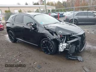 ✅ 2023 Lexus NX 350 F Sport • VIN: 2T2KGCEZXPC025030 • Лот: 43747299. Опубликован ранее на IAAI с пробегом 37 518 миль. Бесплатный доступ к архиву аукционных продаж из США и подробный отчёт об истории автомобиля на DreamBid. Изображение 1.