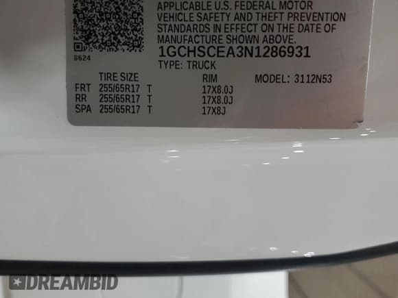 ✅ 2022 Chevrolet Colorado 2WD LT • VIN: 1GCHSCEA3N1286931 • Лот: 50114274. Опубликован ранее на Copart с пробегом 14 905 миль. Бесплатный доступ к архиву аукционных продаж из США и подробный отчёт об истории автомобиля на DreamBid. Изображение 13.