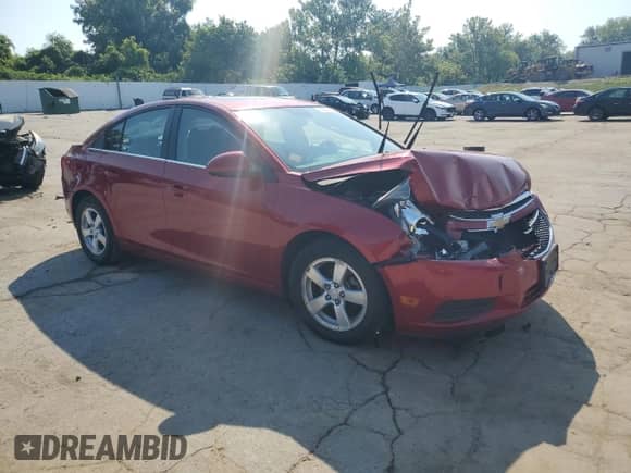 2013 Chevrolet Cruze 1LT z VIN 1G1PC5SB9D7329609, wystawiony jako Copart lot #68969835 z przebiegiem Nie podano mil oraz Szkoda całkowita • Salvage title. Historia ofert i sprzedaży dostępna na DreamBid. Obrazek 4.