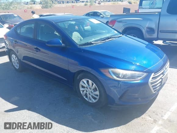 ✅ 2017 Hyundai Elantra SE • VIN: 5NPD74LF7HH078648 • Lot: 43030361. Listed on IAAI with 120,573 mi. Free auction sales archive from the USA and detailed vehicle history report at DreamBid. Image 1.