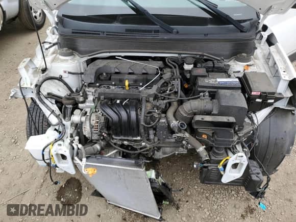 2020 Hyundai Venue SE with VIN KMHRB8A33LU018834, listed as a Copart auction lot 81321904 with 19,897 mi miles and Salvage title. Bid and sale history available at DreamBid. Image 12.