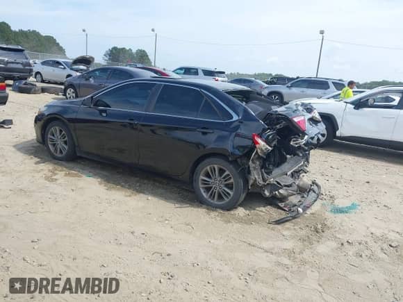 2016 Toyota Camry SE with VIN 4T1BF1FK2GU130799, listed as a IAAI auction lot 43257256 with 146,606 mi miles and . Bid and sale history available at DreamBid. Image 3.
