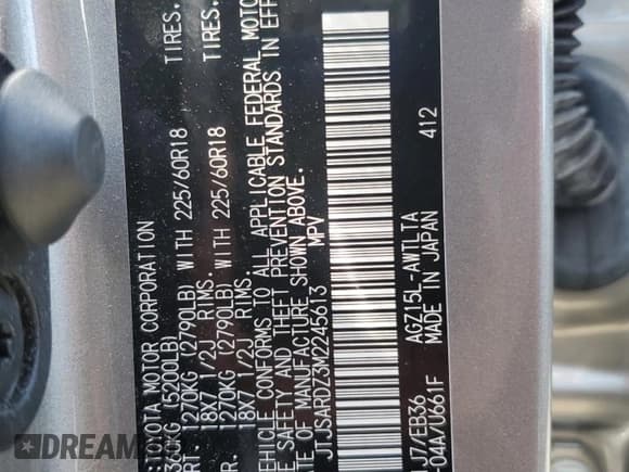 ✅ 2021 Lexus NX 300 F Sport • VIN: JTJSARDZ3M2245613 • Lot: 65473655. Wystawiony na Copart z przebiegiem 37 436 mil. Bezpłatny archiwum sprzedaży aukcyjnych z USA i szczegółowy raport historii pojazdu na DreamBid. Zdjęcie 13.