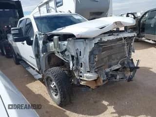 2023 Chevrolet Silverado 2500HD Work Truck with VIN 1GC1YLEY8PF222659, listed as a IAAI auction lot 42686696 with 52,956 mi miles and . Bid and sale history available at DreamBid. Image 1.