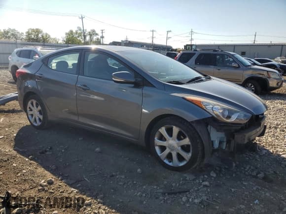 ✅ 2012 Hyundai Elantra GLS • VIN: 5NPDH4AE4CH101335 • Lot: 82567355. Listed on Copart with 137,941 mi. Free auction sales archive from the USA and detailed vehicle history report at DreamBid. Image 4.