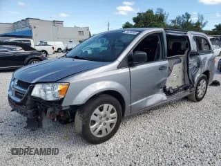 ✅ 2019 Dodge Grand Caravan SE • VIN: 2C4RDGBG3KR586992 • Lot: 93368895. Listed on Copart with 57,773 mi. Free auction sales archive from the USA and detailed vehicle history report at DreamBid. Image 1.