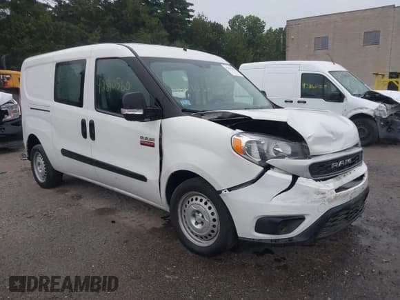 ✅ 2022 Ram ProMaster City Cargo Tradesman • VIN: ZFBHRFAB4N6X65943 • Lot: 42810560. Listed on IAAI with 46,703 mi. Free auction sales archive from the USA and detailed vehicle history report at DreamBid. Image 1.