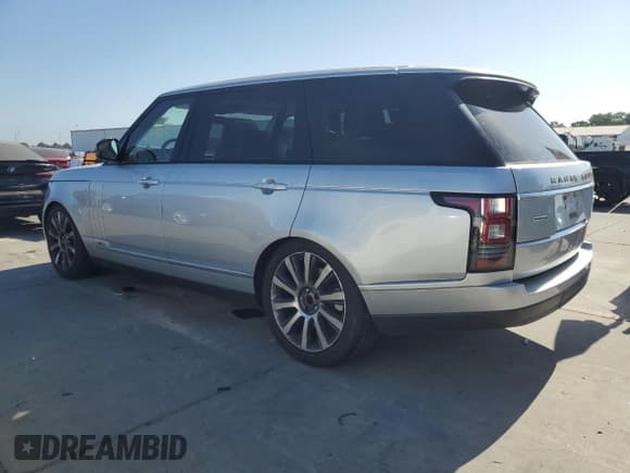 ✅ 2015 Land Rover Range Rover Autobiography • VIN: SALGV3TFXFA214698 • Lot: 60444585. Listed on Copart with 101,326 mi. Free auction sales archive from the USA and detailed vehicle history report at DreamBid. Image 2.
