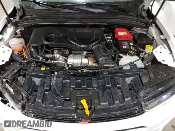 2024 Dodge Hornet R/T z VIN ZACPDFCW2R3A29374, wystawiony jako Copart lot #42707835 z przebiegiem 20 461 mil mil oraz Nie do naprawy • Non repairable. Historia ofert i sprzedaży dostępna na DreamBid. Obrazek 12.