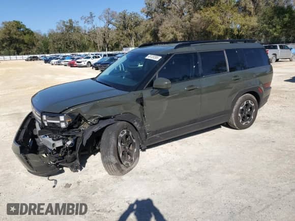 2024 Hyundai Santa Fe SEL с VIN 5NMP24GLXRH004490, выставлен на аукционе Copart как лот 48120395 с пробегом 7 510 миль миль и На запчасти • Non repairable. История ставок и продаж доступна на DreamBid. Изображение 1.