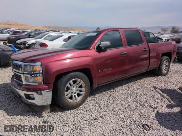 ✅ 2014 Chevrolet Silverado 1500 LT • VIN: 3GCUKREC8EG167437 • Lot: 68766395. Listed on Copart with 64,348 mi. Free auction sales archive from the USA and detailed vehicle history report at DreamBid. Image 1.