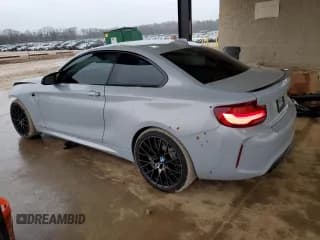 ✅ 2020 BMW M2 Competition • VIN: WBS2U7C02L7F01156 • Lot: 37743334. Wystawiony na Copart z przebiegiem 35 834 mil. Bezpłatny archiwum sprzedaży aukcyjnych z USA i szczegółowy raport historii pojazdu na DreamBid. Zdjęcie 2.