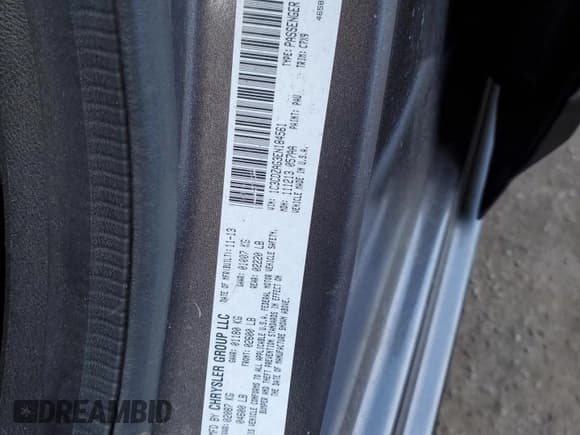 ✅ 2014 Dodge Avenger SE • VIN: 1C3CDZAG3EN184561 • Лот: 88206155. Опубликован ранее на Copart с пробегом 64 179 миль. Бесплатный доступ к архиву аукционных продаж из США и подробный отчёт об истории автомобиля на DreamBid. Изображение 12.