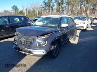 ✅ 2022 Hyundai Venue Limited • VIN: KMHRC8A36NU169697 • Lot: 41279162. Listed on IAAI with 23,542 mi. Free auction sales archive from the USA and detailed vehicle history report at DreamBid. Image 2.