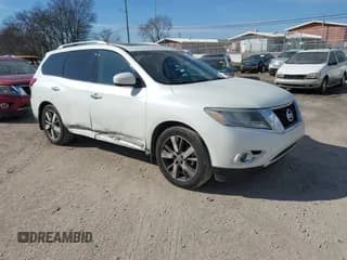 ✅ 2015 Nissan Pathfinder SV • VIN: 5N1AR2MN4FC634202 • Lot: 41642078. Listed on IAAI with 169,815 mi. Free auction sales archive from the USA and detailed vehicle history report at DreamBid. Image 1.