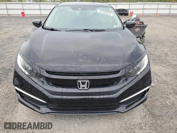 ✅ 2021 Honda Civic LX • VIN: 2HGFC2F6XMH502056 • Lot: 54393025. Listed on Copart with 57,080 mi. Free auction sales archive from the USA and detailed vehicle history report at DreamBid. Image 5.