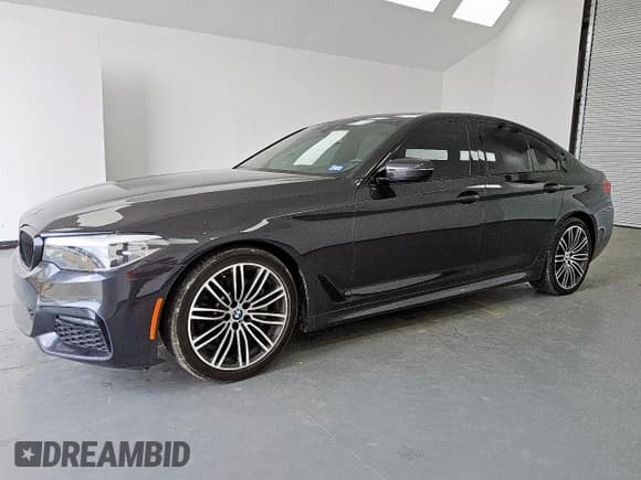 ✅ 2019 BMW 5 Series 530i • VIN: WBAJA5C57KBX86311 • Lot: 57868065. Listed on Copart with 109,573 mi. Free auction sales archive from the USA and detailed vehicle history report at DreamBid. Image 1.
