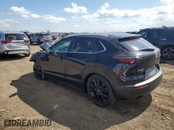 ✅ 2022 Mazda CX-30 2.5 Turbo • VIN: 3MVDMBAY1NM419435 • Lot: 50644675. Listed on Copart with Not provided. Free auction sales archive from the USA and detailed vehicle history report at DreamBid. Image 2.